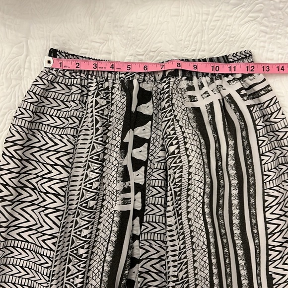 Masaba Tribal Print Crop Top with Dhoti Skirt - Picture 12 of 14